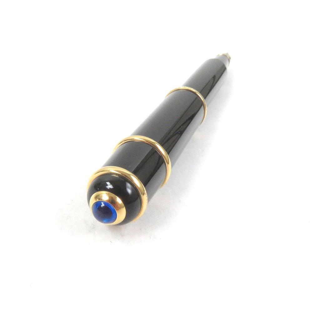 Very Good Cartier fountain pen Diaboro de Cartier Cap type Black gold Used