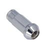 20pcs M12x1.25 Metal Wheel Lug Nuts Universal Car Accessories Replacement for Mitsubishi Silver