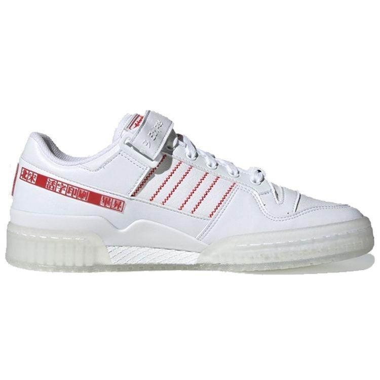adidas Forum Low Китайские новогодние кроссовки унисекс Белая обувь-Белый кристально-белый GZ9021