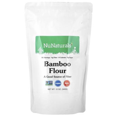 NuNaturals Бамбуковый порошок, 12 унций (340 г)