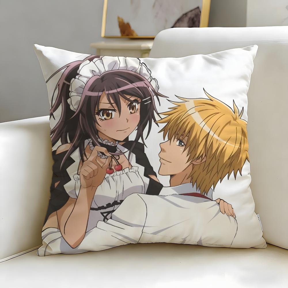 Классический аниме Чехол на подушку Maid Sama Мягкий Легко стирающийся Наволочка Универсальный для Дивана Кровати Путешествий и Офиса