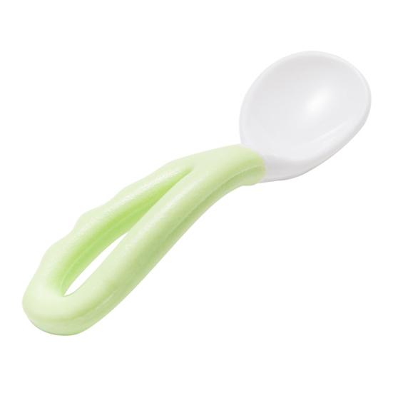 Гибкие ложки для младенцев Тренировочные ложки для малышей Легкая ручка Многоразовые для кормления