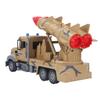 Радиоуправляемый боевой грузовик, игрушечная армейская боевая техника с реалистичными огнями и звуками для