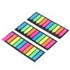15 Sets Transparent Sticky Notes Transparent Design Colorful Reusable Widely Used Cute Sticky Notes