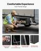 Underbody Truck Tool Box, 609 x 305 x 356 mm Heavy Duty Steel Trailer Storage Box with Lock & Keys, Waterproof Trailer Storage Organizer Under Body