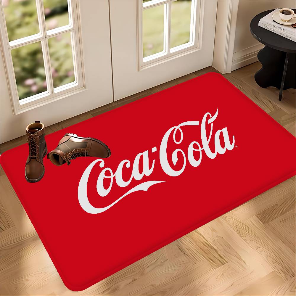 Коврик для пола C-Coca C-Cola Нескользящий коврик для прачечной Декор для прачечной Балкон Детская гостиная Прикроватные коврики