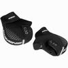 Motorcycle Neoprene Handlebar Warmer One Size Fits Windproof Plus, Black/Silver, All, AK-348 1300,