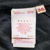MARNI Navy wool modified jacket Jacket 36 NavyUsed