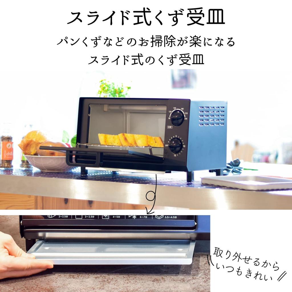 Электрический тостер Ohm, черный OHM COK-YH100D-K 08-3273