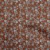 Georgette Viscose Brown Fabric Block Diy Clothing Quilting Fabric Print Fabric By Yard 42 Inch