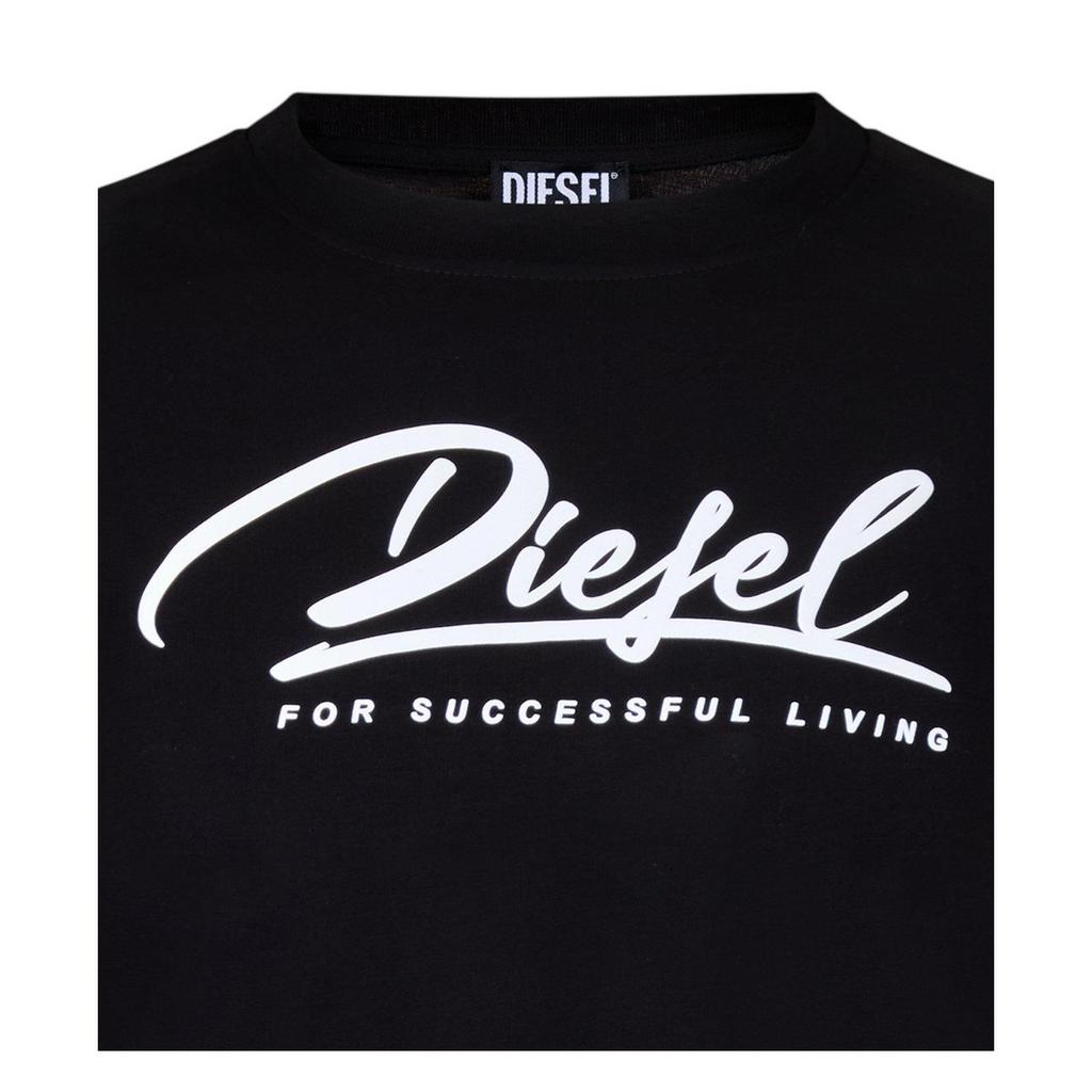 Укороченная футболка Diesel женская/дамская с надписью