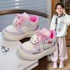 Girls Board Shoes 2025 Autumn New Foreign Style Hello Kitty Children's Sports Shoes Fashion Casual Princess Style White Shoes
