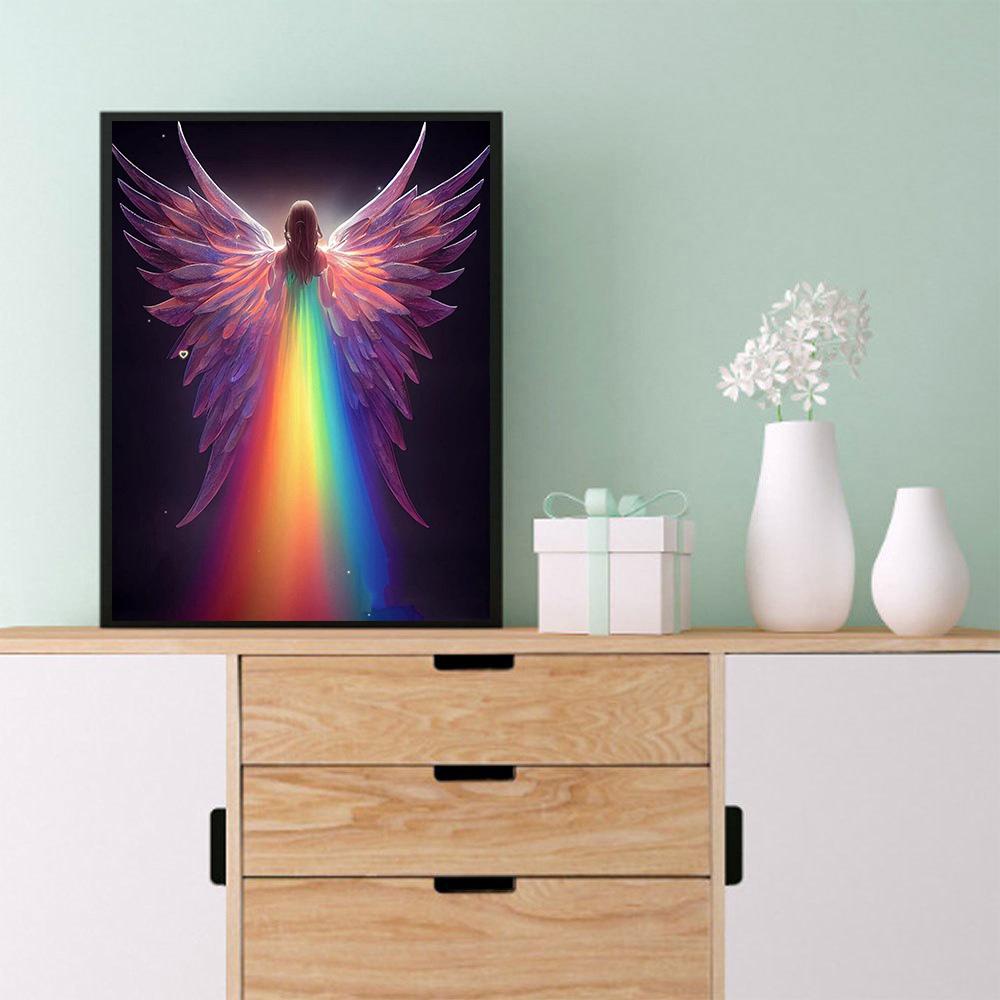 5D DIY Алмазная картина Радуга Набор для вышивки крестом Мозаика Алмазная вышивка Полный круглый квадратный дрель Украшение дома