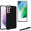 Protective Case - Toproduits® - Samsung Galaxy S21 FE - Black - Tempered Glass - Flexible