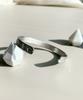 Sabona London F-Bwg7 Matte White Gold Celeste Bangle Bracelet Limited Edition