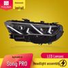 Светодиодная сборка фар с RGB дневными ходовыми огнями для моделей BYD Song Pro 19-24