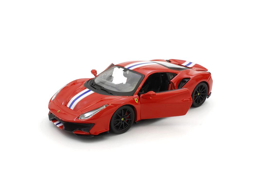 Bburago Ferrari 488 Pista Red Готовый продукт 1/24