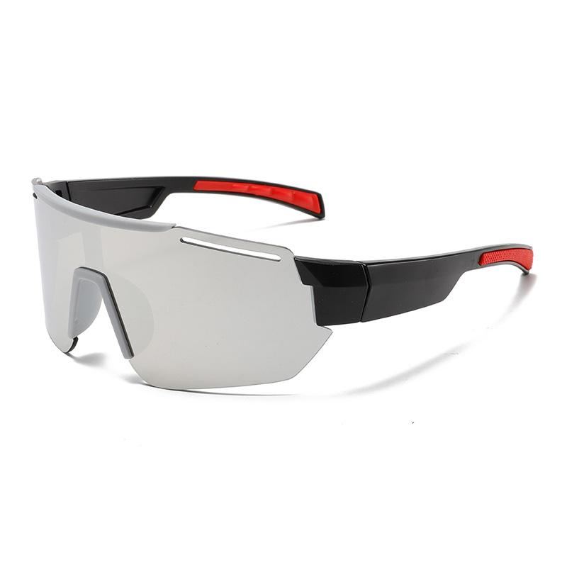 Цветные солнцезащитные очки унисекс велосипедные очки солнцезащитные очки для спорта на открытом воздухе, большая оправа ветрозащитные солнцезащитные очки