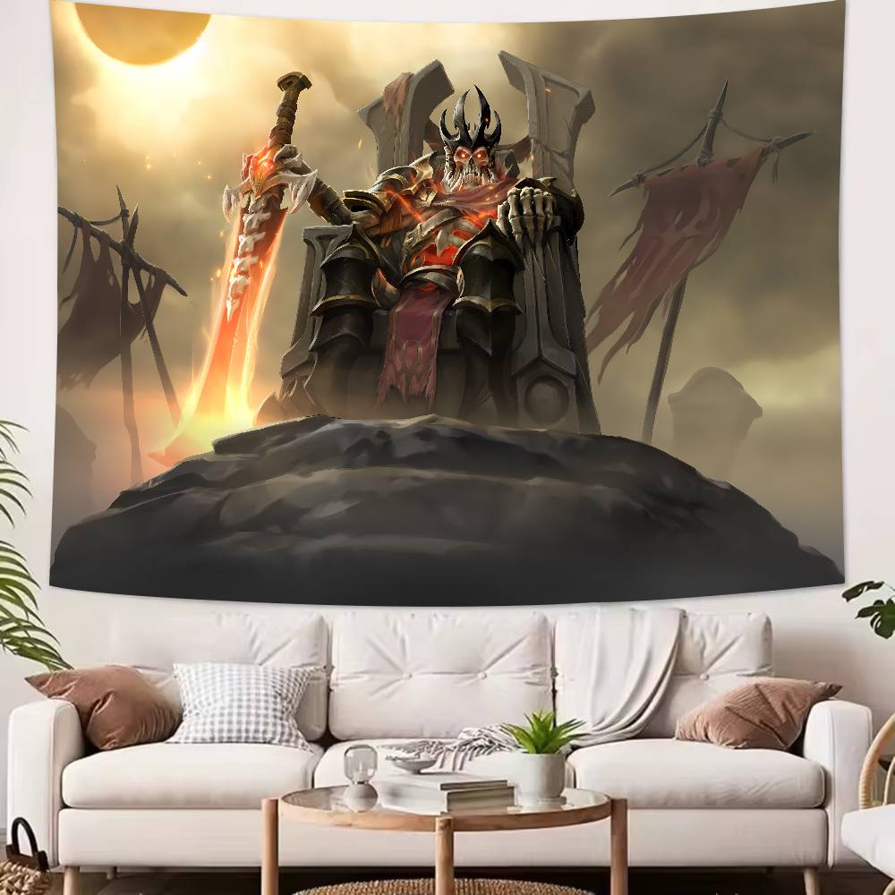 Большой Крутой Модный XL Игровой Гобелен Dota 2 Популярное Украшение Комнаты Настенный Гобелен Искусство Комната Домашний Декор Настенное Искусство Декор