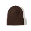 Autumn Winter Warm Hats Small Batch 3D Embroidery Solid Color Plain Knitted Hats with Heat Transfer Printing Processing
