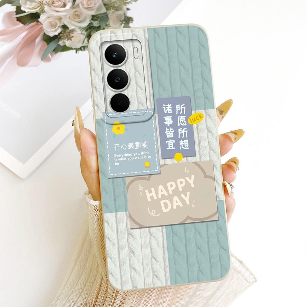 Чехол для Realme C71 Case RMX5303 Силиконовый Роскошный Модный Цветочный Кавайный Милый Расписной Ударопрочный Чехол для Телефона Для Real me C71