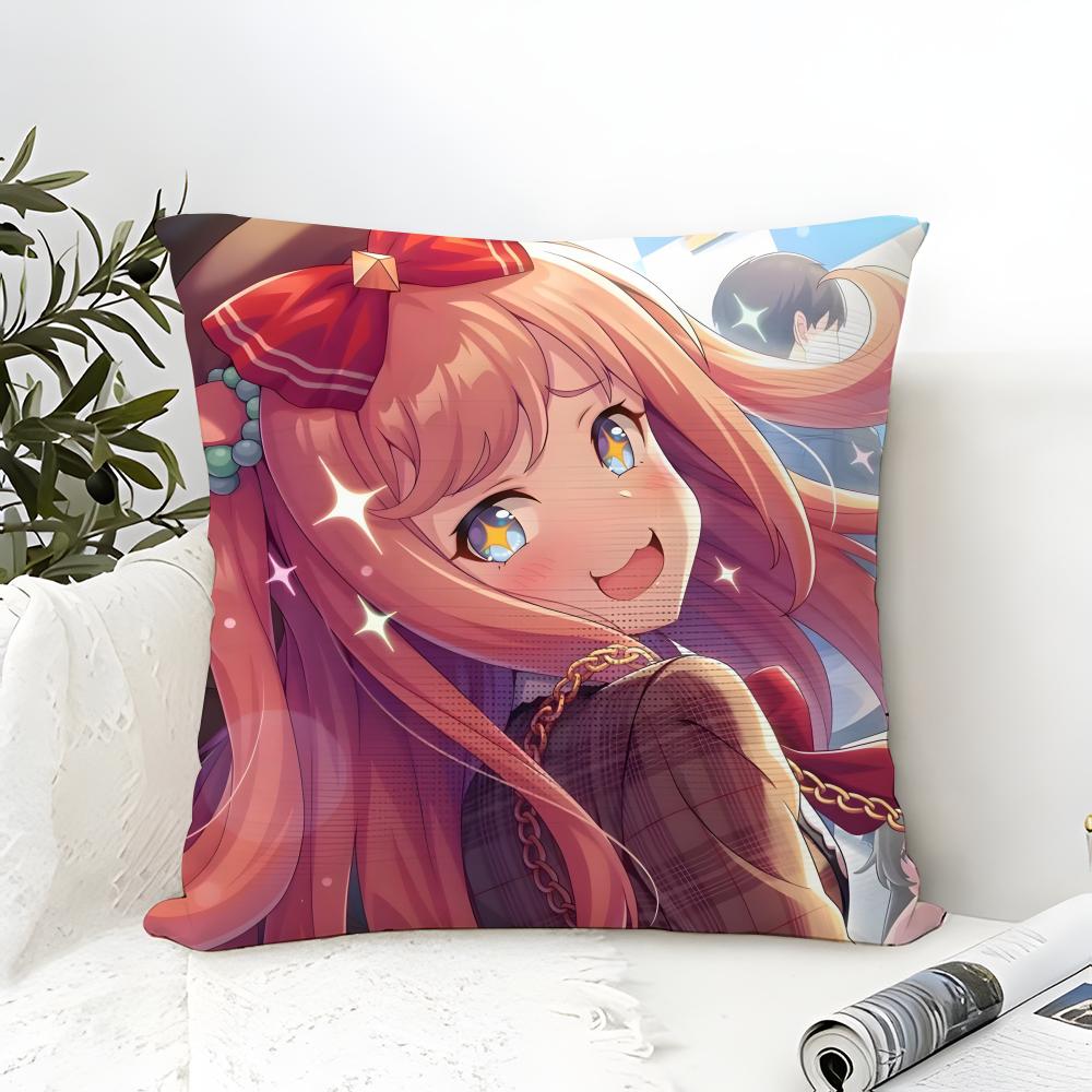 Игровой Мультяшный Uma musume PPretty Derby Наволочка льняная наволочка диван домашний декор чехол для подушки чехол для подушки