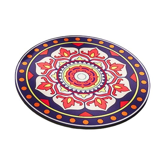 Absorbent Coasters for Drinks Non-Slip Insulation Mat No-Wash Pot Holder for Coffee Table Kitchen Bar Heat Resistant Placemats