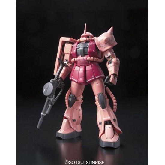 BANDAI SPIRITS RG Mobile Suit Gundam MS-06S Chars Zaku 1 144 Scale Pre-colored Plastic Model