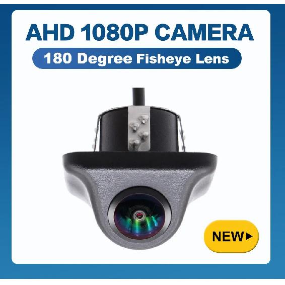 AHD 4K CCD 180 Degree Fisheye Lens Car Rear Side Front View Camera HD Wide Angle Reversing Backup Camera Night Vision Waterproof