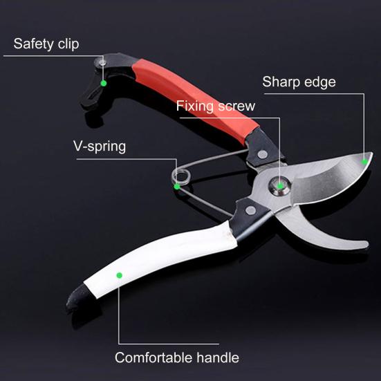 Секаторы Изысканные трудосберегающие профессиональные секаторы из высокоуглеродистой стали для рыхления почвы