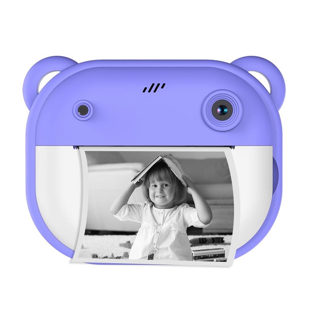 Kids Instant Print Camera Kids Camera 1080P Digital Camera with Dual Lens 2 Inch Screen Built-in