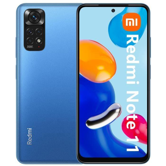 XIAOMI Redmi Note 11 6Go 128Go Bleu Crépuscule Smartphone