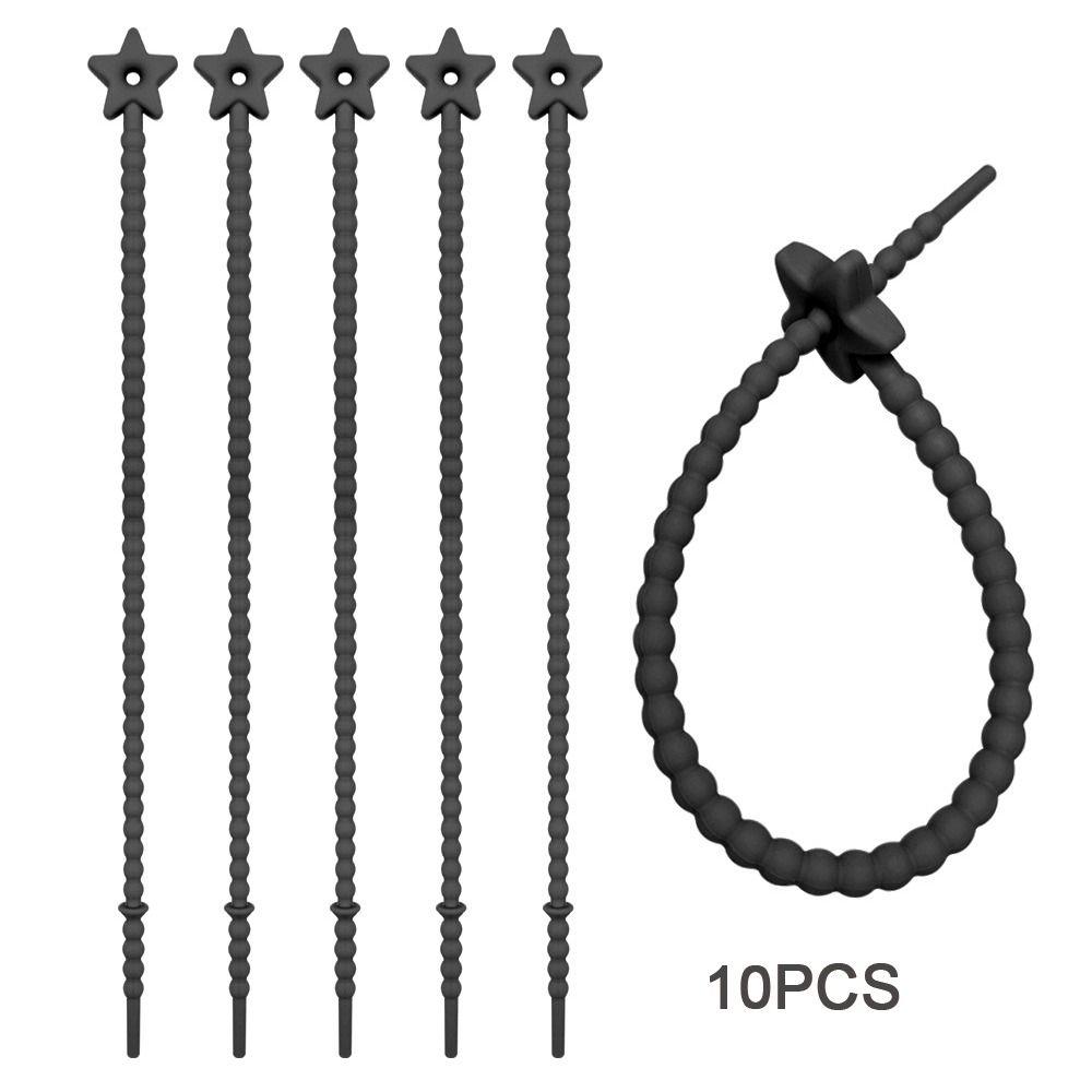 10 шт. Регулируемый брелок своими руками, силиконовый шнурок, ювелирный шнурок, подвеска для сумки, подарки, кабельная стяжка