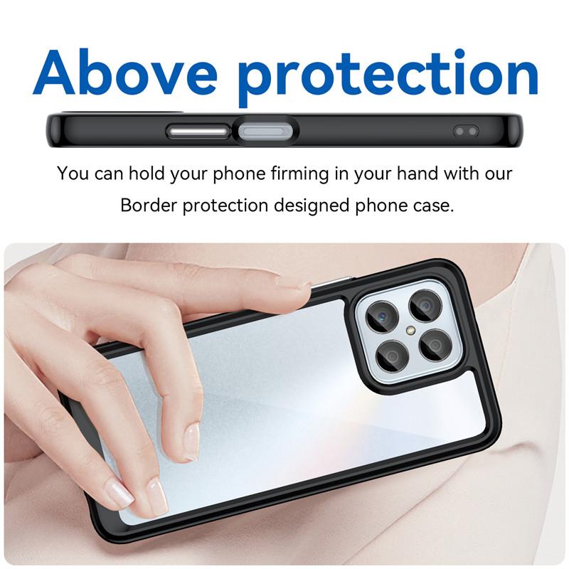 Чехол для Honor X8A 5G Honor X6S X6 X8 X9 X7A X9A X8A Чехол Цветной Мягкий Силиконовый Прозрачный Бампер Для Honor X8A Fundas