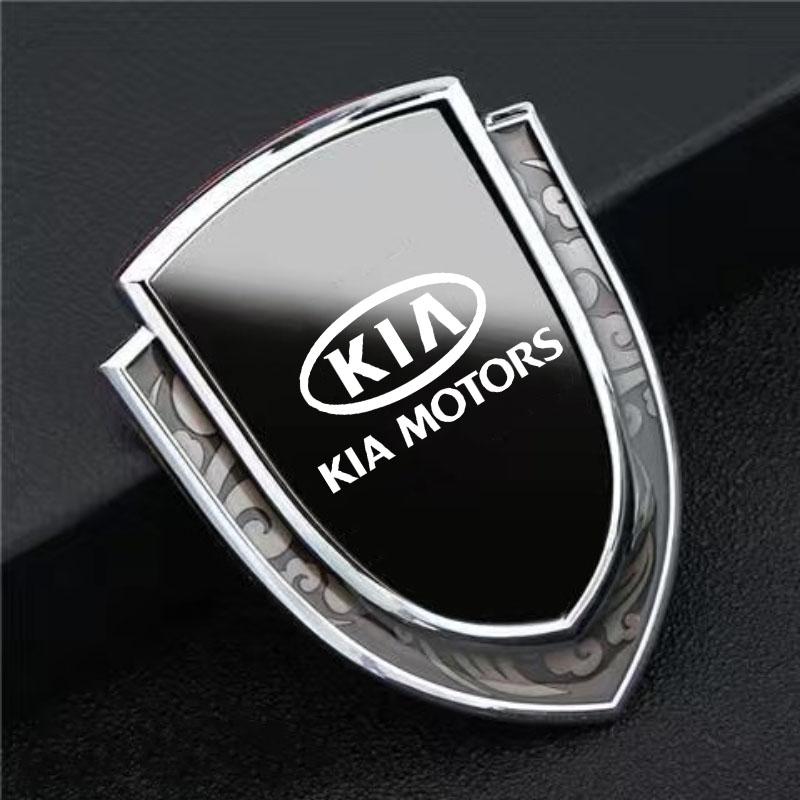 AANJ1 Car Sticker 3D Metal Decal Modification Sticker Suitable for Kia Sportage Ceed Picanto Rio ProCeed Niro 5 3 4 K7 K5 K8 K3 Ray K9