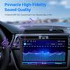 7-дюймовая HD автомагнитола Double Din с CarPlay, Android Auto, Bluetooth, GPS, камерой заднего вида, 2+64 ГБ, голосовым управлением