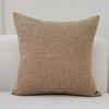 Nordic Home Thickened Linen Solid Color Pillowcase Sofa Cushion Cover Pillowcase