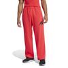 Adidas Sweat Essentials Wide Leg Logo Pants KRG27 Pure 3-Bar Men's Ruby/Black (JF3601) J/XL