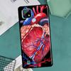 Медицинский чехол с изображением органов человека и сердца для OnePlus Nord 2 9 10 Pro 9R 10R 8T Чехол для Realme GT Master Neo 2 3 8i 9i 8 Pro