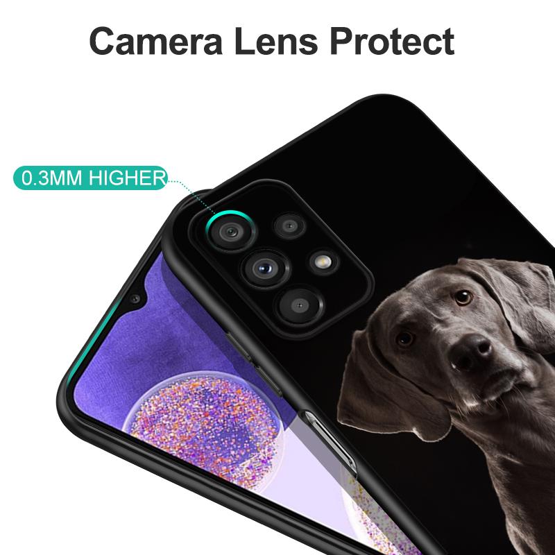 Черный чехол TPU для oneplus 8 pro 8t 9 9R Nord 2 ce N10 N100 N200 4G 5G weimaraner