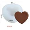 Love Mold Silicone Baking Accessories DIY Chocolate Candy Molds Fudge Cupcake Decorating Supplies Baking Tools Cake Molds