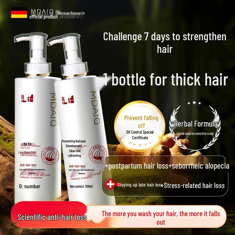 Herbal Hair Growth & Anti-Loss Shampoo Collection