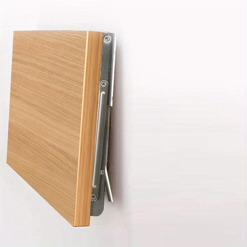 2 шт. DIY для домашнего хранения 90-градусный угол из нержавеющей стали Треугольный регулируемый плавающий кронштейн для полки настенный складной кронштейн для полки стола