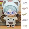 Plastic Round Transparent Glasses Doll Accessory Doll Mini Glasses Doll Round Glasses  Children Toy