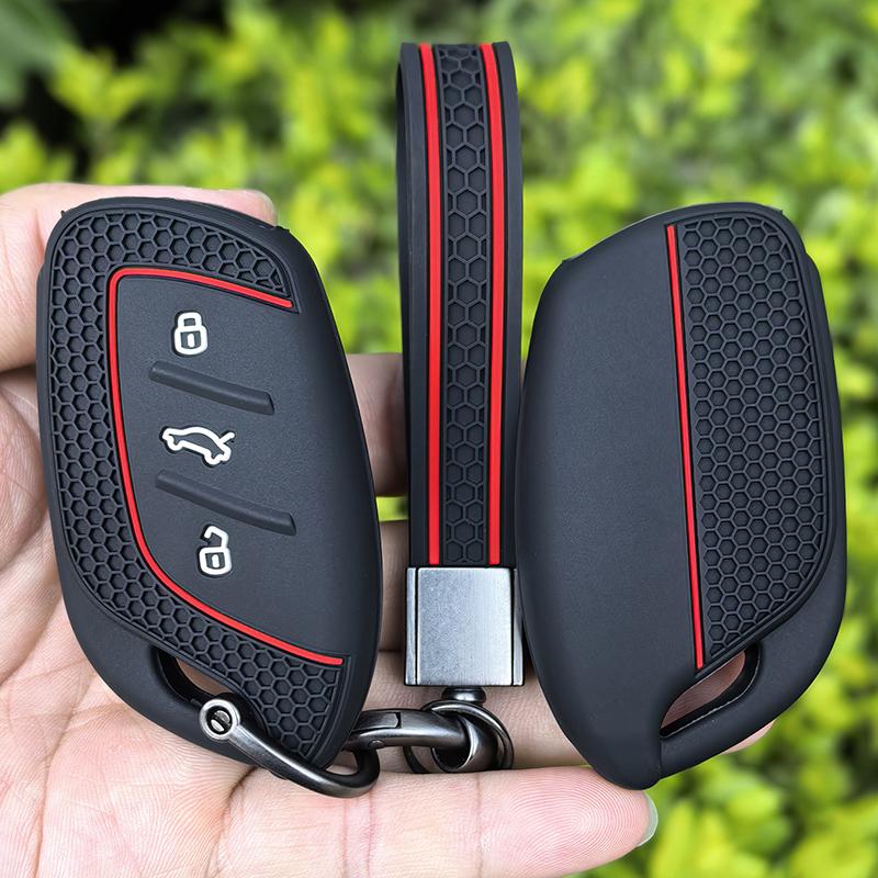 Брелок для MG GT 2026 ZS ZX HS GT MG5 VE MG6 Силиконовый Чехол для брелока автосигнализации Держатель корпуса брелока Брелок