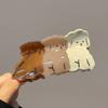Ins Large Hairpin For Girls Women Hair Clip Puppy Dog Acetate Dog Hair Claw Korean Shark Clip