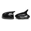 A51K-1 Пара Накладок на Боковые Зеркала Заднего Вида Автомобиля Для BMW X3 G01 X4 G02 X5 G05 2018- Черные Аксессуары