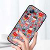 Рождественский мультяшный узор Для Xiaomi Mi 15 14 13 13T 12 12T 12S 11 11i 11T Pro Ultra Lite 5G Черный Мягкий Чехол для Телефона