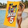 Beach Towel with The Jackson Pattern - soft,absorbent,machine washable Lightweight&Modern,swimming,Travel Essentials