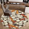 Baseball Office Carpet Chair Mats, Sports Themed Desk Mat for Home Office, Baseball Lover Gifts, Baseball Accessories1118014a